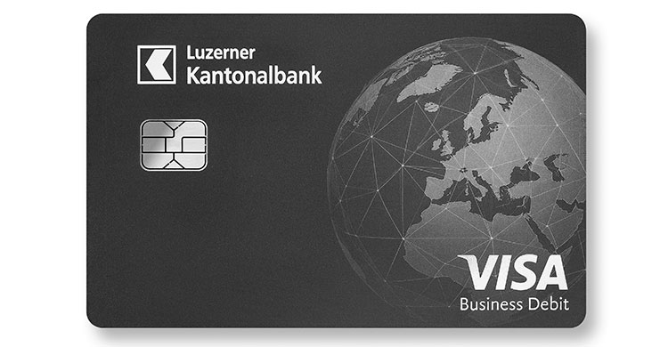Die neue Business Debitkarte der LUKB