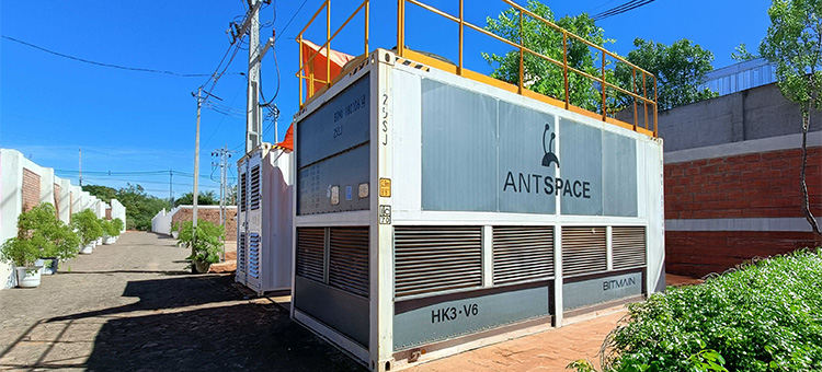 Mining-Anlage Green Mine #003 in Paraguay