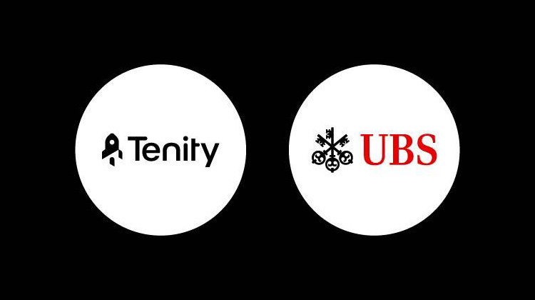 Logos des Inkubators Tenity und der Grossbank UBS