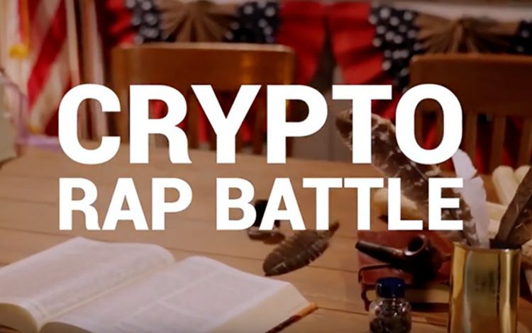Standbild von Video Bitcoin Rap Battle Debate