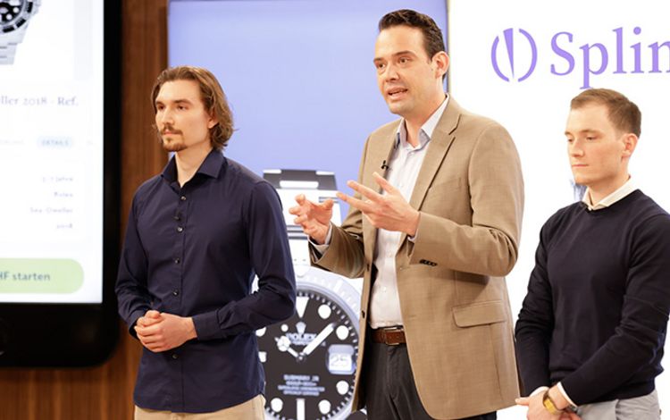 Das Gründerteam des FinTechs Splint Invest